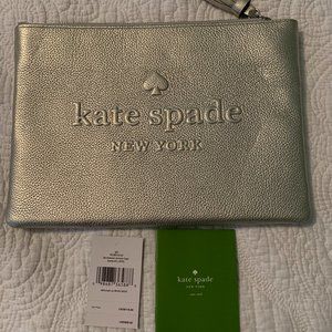 Kate Spade Clutch GIA Larchmont Avenue Log